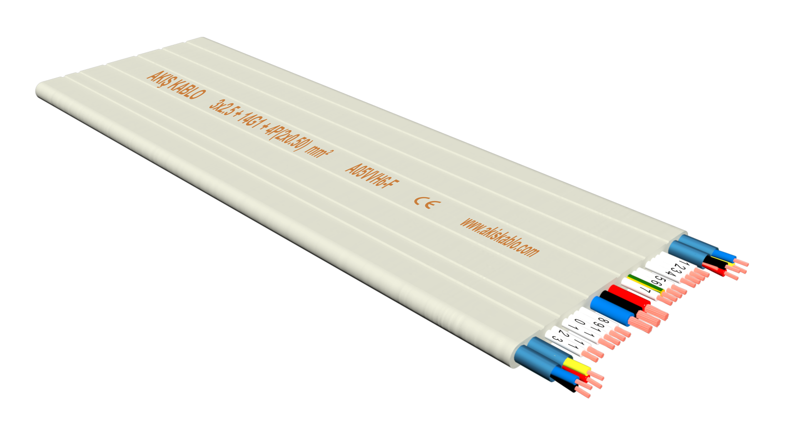 3x2.5 + 14 x 1 + 4x(2x0.50) MM2 A05VVH6-F