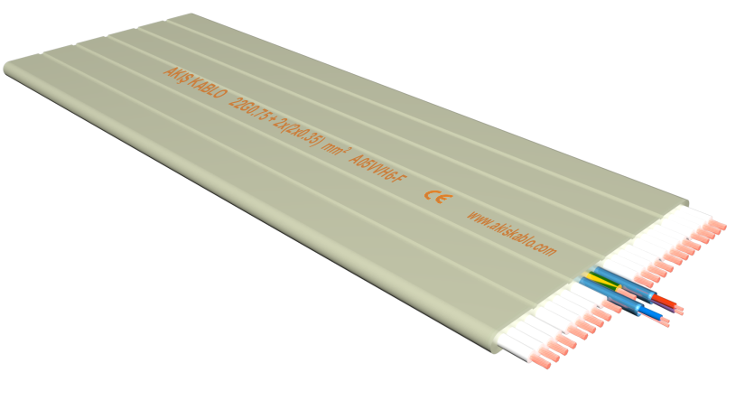 22X0.75 + 2x(2x0.35) MM2 A05VVH6-F